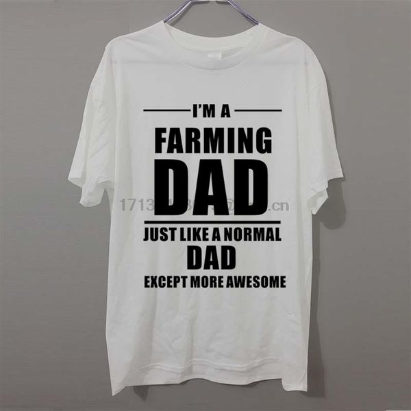

i'm a farming dad farmer tractor farm awesome humour funny printed birthday sport hooded sweatshirt hoodie t shirt