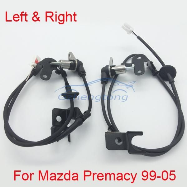 

abs system parts 2 pcs/set wheel speed sensor rear left and right for premacy 99-05 hight quality car replacement parts1