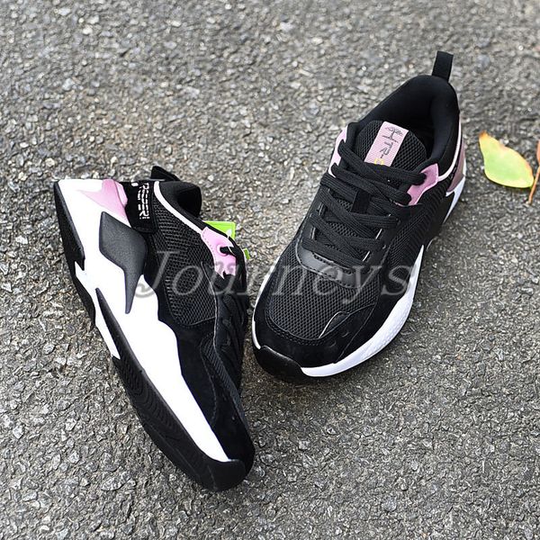 

treeperi fashion chunky reflective sneakers black purple men trainers running shoes us 5.5 eur 36 for women