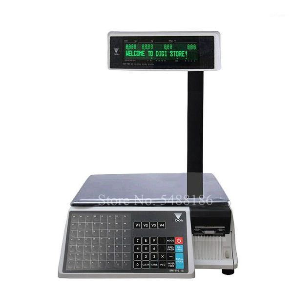 

printers digi sm-100 plus label printing scale sm100 sm100pcs+ sm110p+ digital balance for supermarkets deli meat retailers1