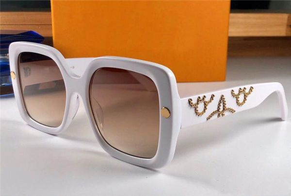 

New fashion designer Women sunglasses 1072 classic square frame simple and generous style pattern design legs top quality uv protection