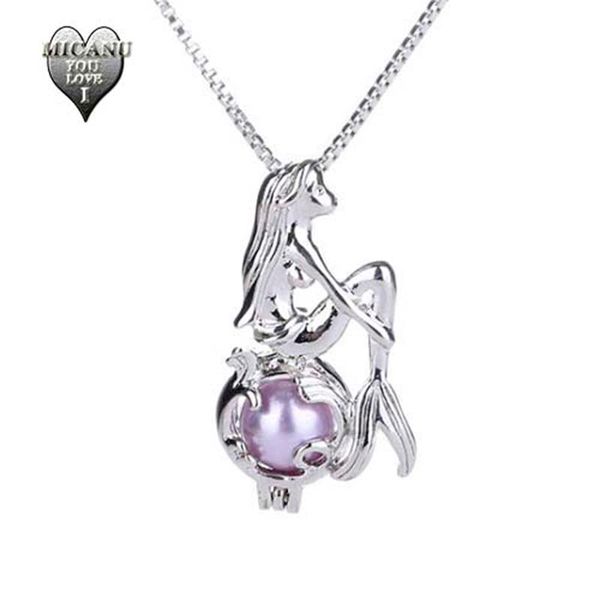 

colares pearl long pendant mermaid cute chain choker aesthetic colier femme name necklace personalise sale ofertas relampago2020, Silver