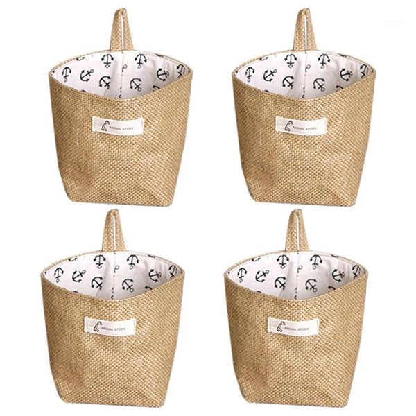 

non-woven fabric storage basket bag foldable storage basket bag with handle, home organize box for home closet toys office deskt1