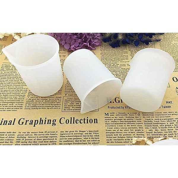

100ml transparent measuring cup with scale glue sile measuring tools for diy baking kitchen bar dining acc jllsdk bdesybag