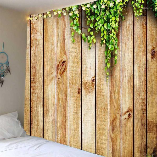 

tapestries 3d wooden polyester wall tapestry hanging bedspread beach towel backdrop home room art dropship1