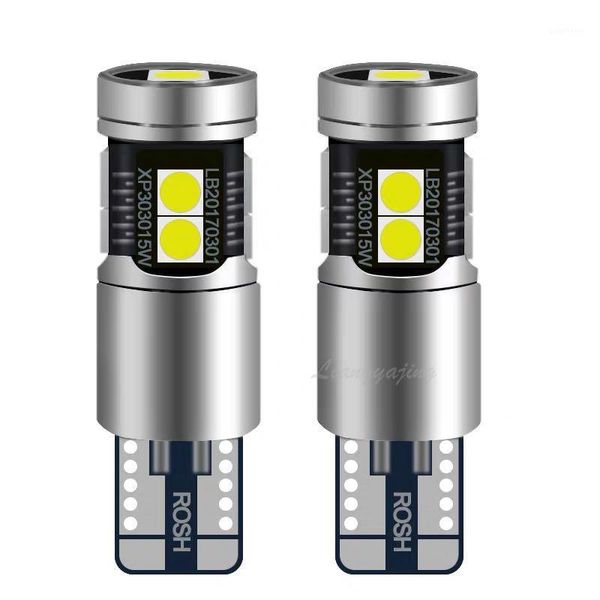 

t10 w5w 3030 led canbus t10 led clearance parking light daytime running light interior reading turn side white yellow1