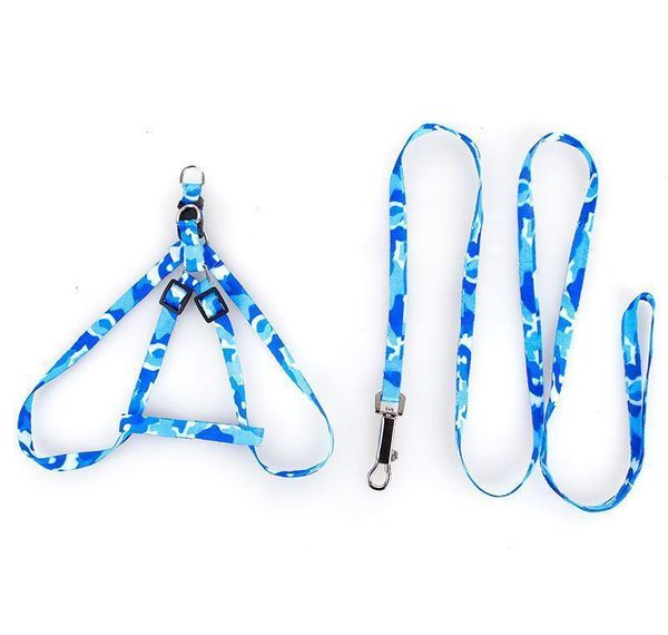 

1.0*120cm dog harness leashes nylon printed adjustable pet dog collar puppy cat animals accessories pet necklac bbyugw bde_luck