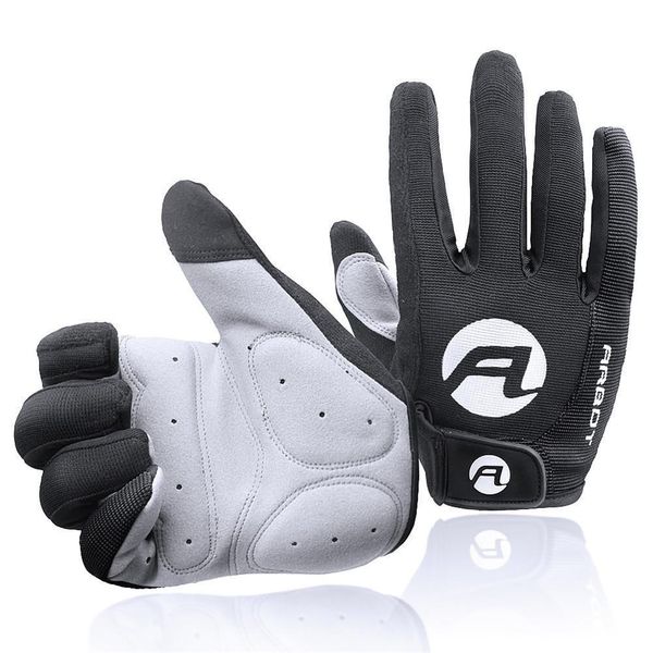 

1 pair outdoor cycling running touch screen gloves anti-skid sun-proof high temperature resistance mountain bike warm keeping, Blue;gray