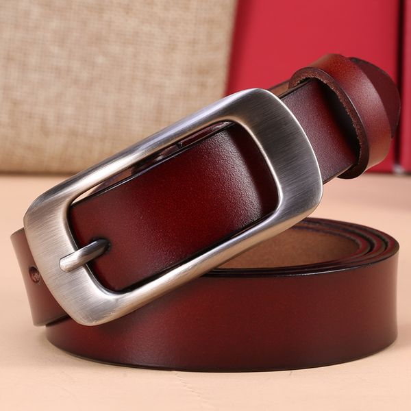 

брюки 2020 новых универсальный кожаный ремень моды женские джинсы женщин, Black;brown