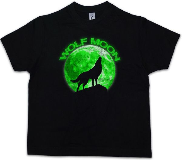 

wolf moon kids boys t-shirt werewolf the o werwolf hurlements howling negative sport hooded sweatshirt hoodie