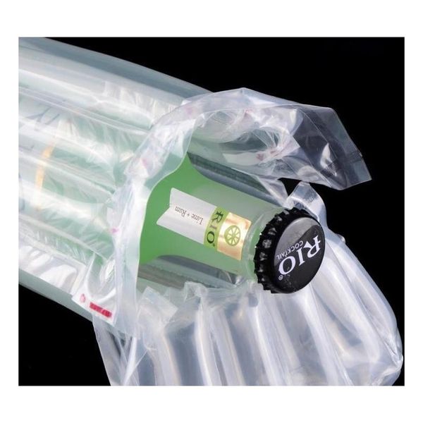 

dhl & sf express 32*8cm air dunnage bag air filled protective wine bottle wrap inflatable air cushion column wrap b sqcpcd wphome