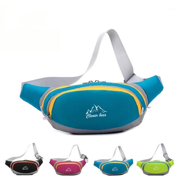 

new outdoor sports running waist pack travel large capacity waterproof storage waist pack nylon sports crossbody bag chest bag1