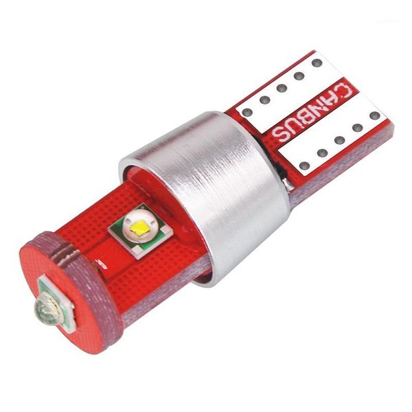 

100pcs t10 w5w 3 led car reading dome lights auto marker lamps wedge tail side bulbs1