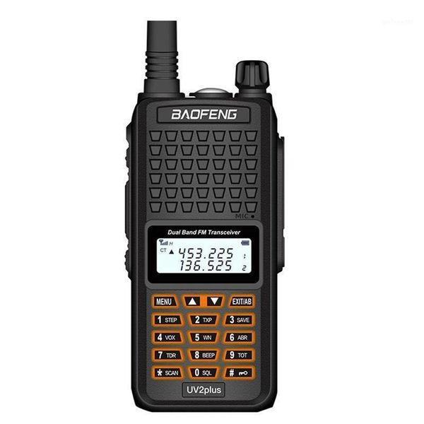 

walkie talkie baofeng uv2plus waterproof long range high power two way radio vhf uhf ham cb station1