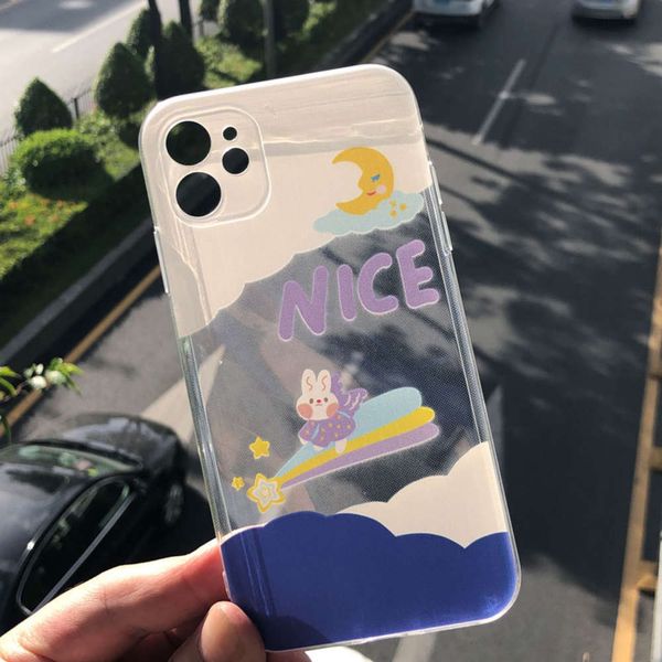 

rabbit 11 mobile phone 1278plus soft xr cartoon xs protective case promax