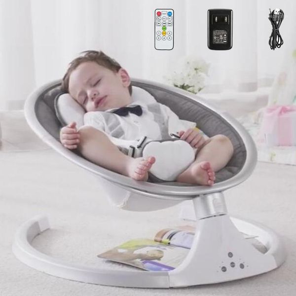

swings, jumpers & bouncers electric cradle baby rocking chair bouncer swing1
