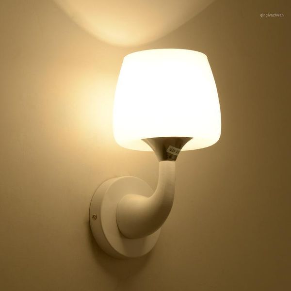 

modern creative dolphin wall lamp glass led warm simple children's living room aisle bedroom bedside wall lamp1