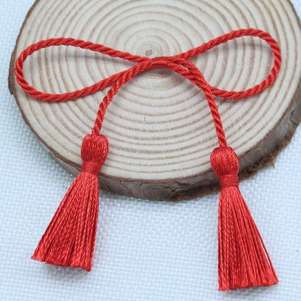 

5 20pcs polyester bowknots shape double end tassel fringe diy craft garment sewing accessories curtain decoration fringe trim h wmtzoh
