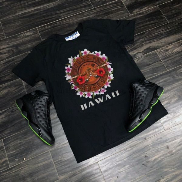 

rare guns n roses 2018 гавайи сб 8 декабря стадион aloha черные п белые рубашки s-2xl спортивный с капюшоном hoodie