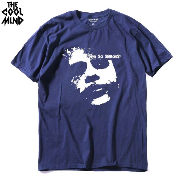 

ba0116a short sleeve pure why so serious batman printed short sleeve men t-shirt casual tee shirt 2018 sport hooded sweatshirt hoodie