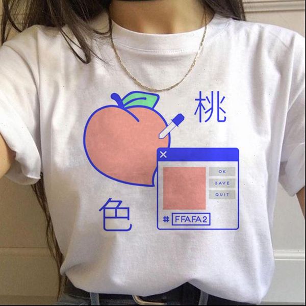 

fashion women t shirt harajuku t shirts women korean style t shirts funny graphic tshirts large size cute tees, White