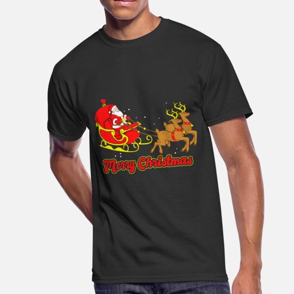 

merry christmas santa sleigh reindeer poison designers graphic t shirt fun unique trendy tracksuit hoodie sweatshirt