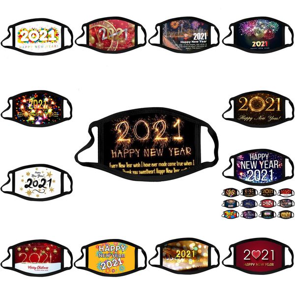 

face 2021 designer mask dhl shipping washable dust and haze mouth masks happy new year black red white facemask 1 n800d