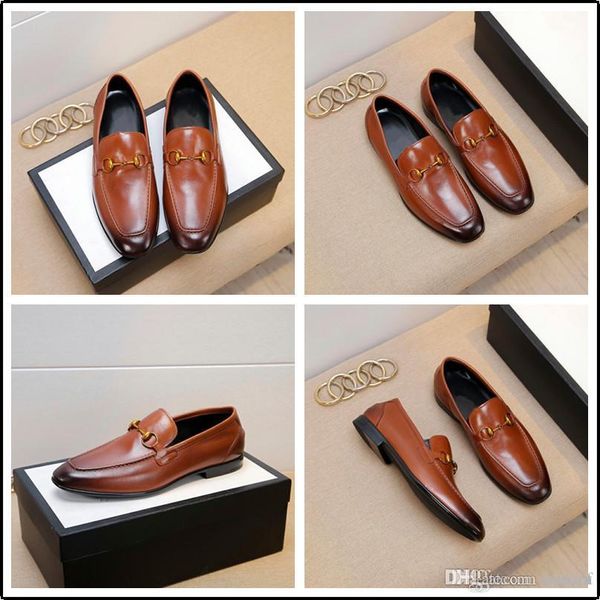

61 flats leather casual men shoes for man 2021 oxford wedding dress party male glitter formal footwear wholesale 33, Black