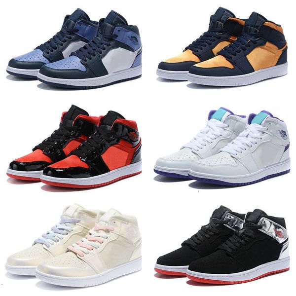 

jumpman 1 new kids basketball shoes 1s og high pine green black court purple zoom white nc obsidian unc game royal sneakers trainer