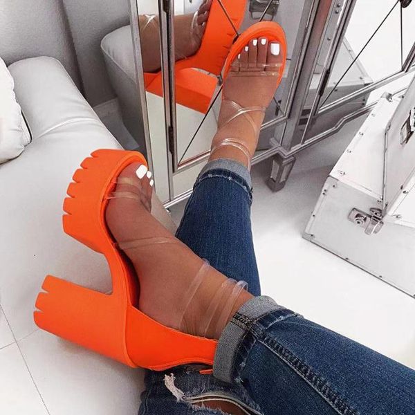 

fashion shoes women women's sandals transparent heels with platforms