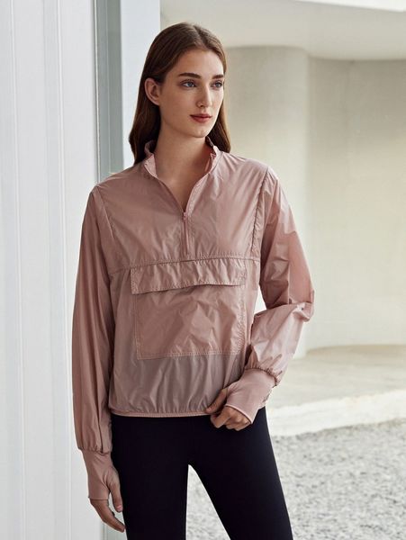 

lightweight thumbholes jacket i2is#, Black;brown
