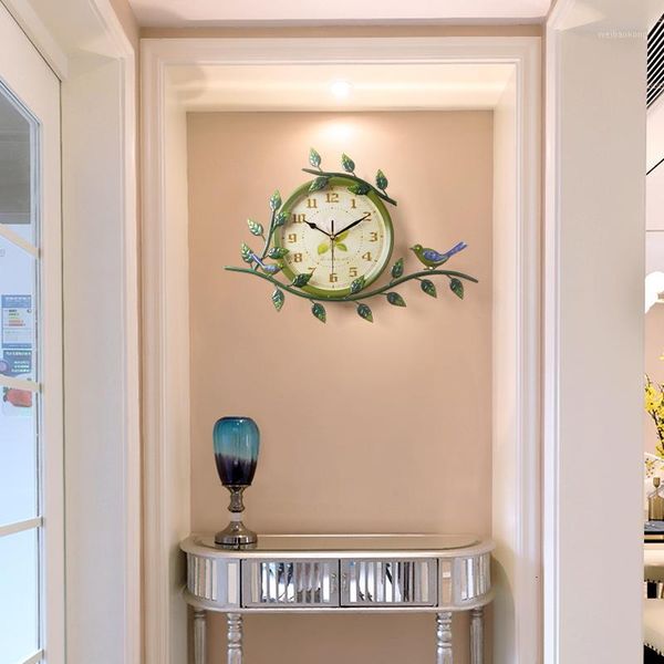 

wall clocks countryside originality mute clock american style rural a living room bedroom european simplicity art pocket watch wall1