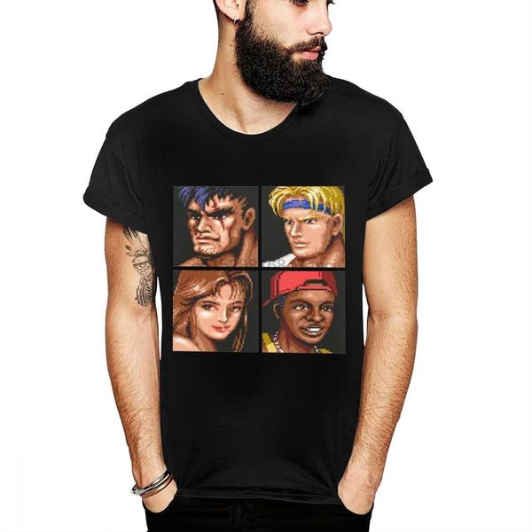 

streets of rage 2 character portraits t shirt men round collar novelty camiseta graphic la camiseta tee shirt sport hooded sweatshirt hoodie