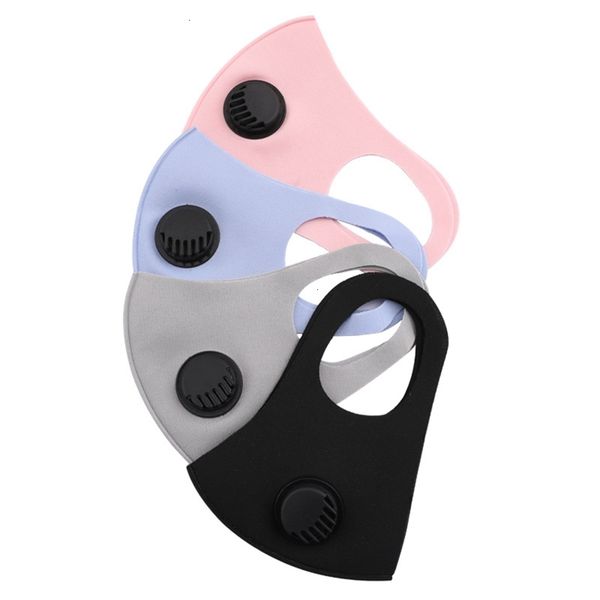 

women washable ice reusable dustproof silk men mouth cover outdoor breathable facial designer masks dda245