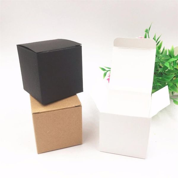 

50pcs per lot kraft white/black heart shaped window cupcake boxes wedding chocolate packing party single candy/cooki bbyome