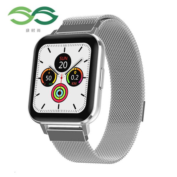 

ss green fashion dtx smart watch 1.78 inch touch ltps lcd monitor heart rate blood prsu