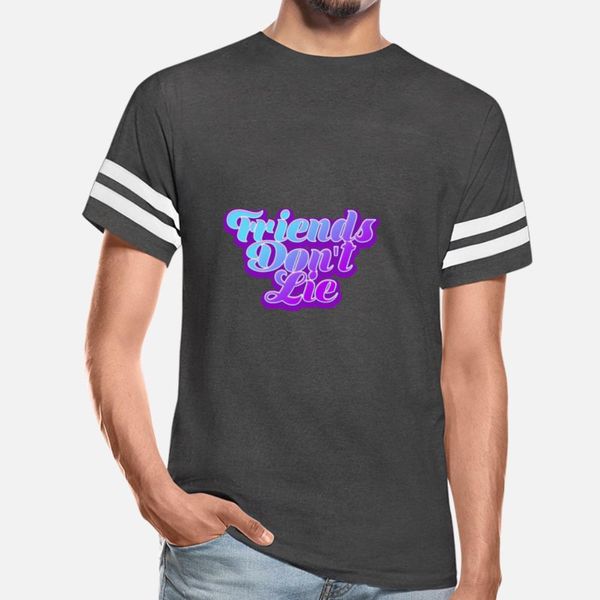 

friends don't lie graphic text style novelty humor designers graphic t shirt kawaii casual tracksuit hoodie sweatshirt