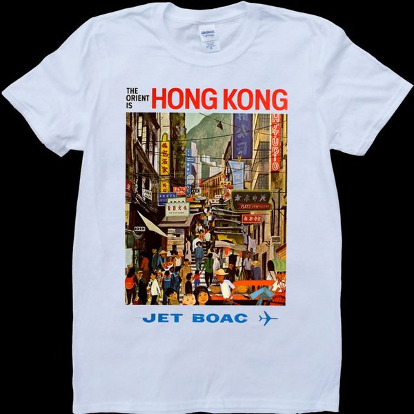 

2019 new arrival hong kong poster white, custom made t-shirt fashion casual tee sport hooded sweatshirt hoodie