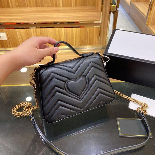 2021 designer clássico de alta qualidade bolsa feminina saco crossbody em 3 tamanhos