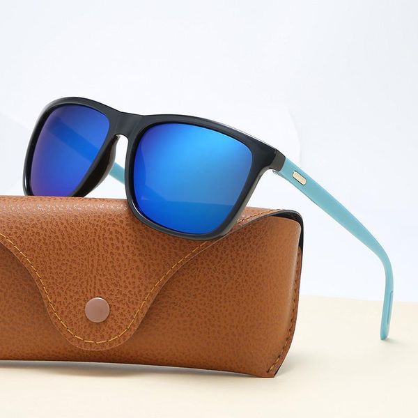

classic plastic men sunglasses women brand designer driving square frame retro sun glasses male goggle uv400 gafas de sol1, White;black