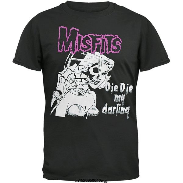 

новый короткий рукав круглый воротник мужские футболки моды misfits - мужские die darling die футболка спортивная с капюшоном hoodie