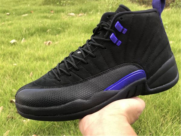 

original version union 12 basketball shoes dark concord popular xii real carbon fiber fashion trainers ship ing