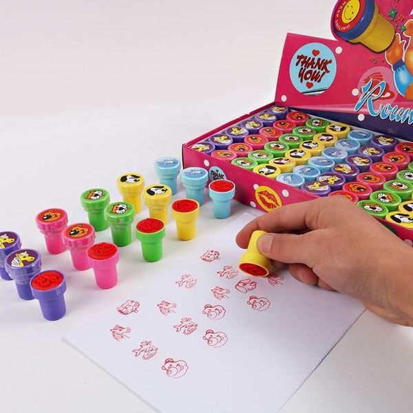 

cute rubber children's 10pcs flower decoration cartoon diy scrapbook child stamp reward toy