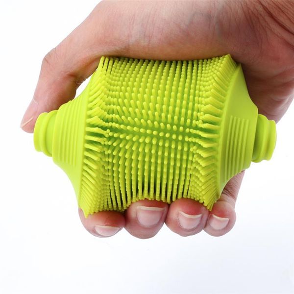 

soap box with lid & brush multifunctionnal soap storage tray sile soap stand bath holder dishes for bathroom tools q jllmvw