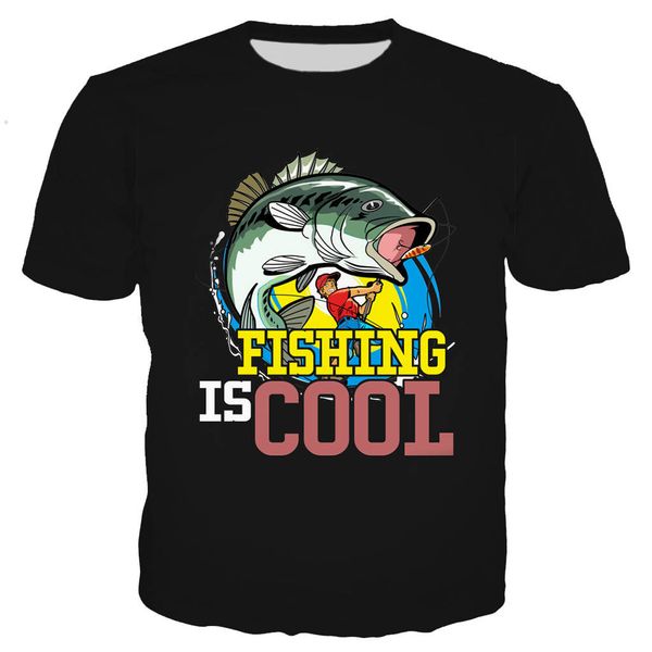 

new cool cool fishing 3d print shirts anime hentai comics men clothing