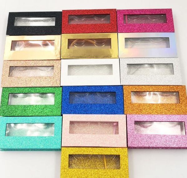 

21 colors quality wholesale square false eyelash packaging box fake 3d mink eyelashes boxes faux cils magnetic sqcugv dh_seller2010