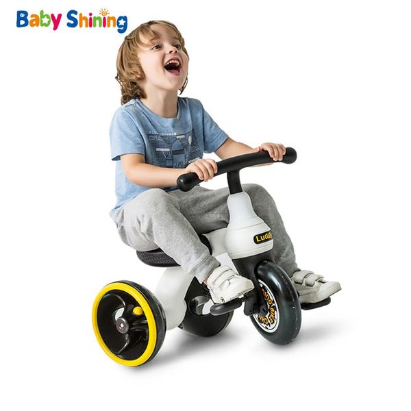 

baby shining children tricycle balance bike kids scooter baby walker concept wheel design original for 1-6y