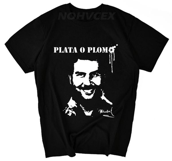 

pablo escobar t shirt men narcos short sleeve cotton gangster tshirt casual sport hooded sweatshirt hoodie