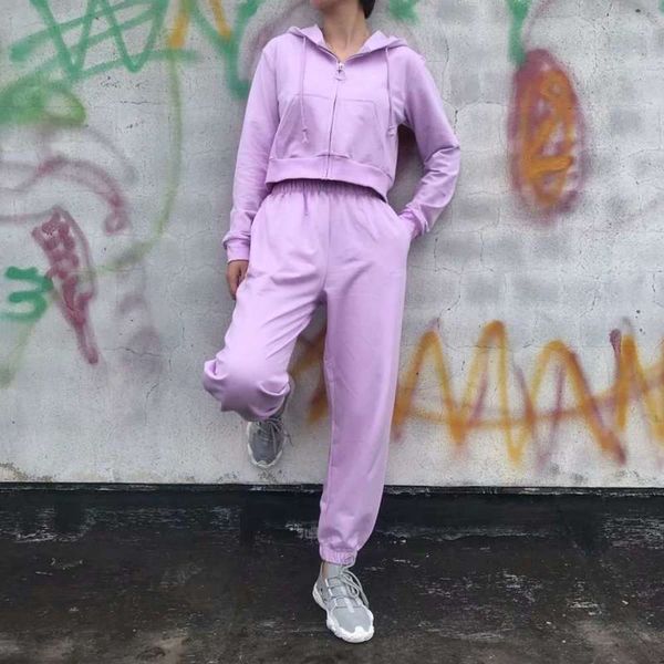 

pants fashion hooded sweater + jogging set w055 2242x, Gray