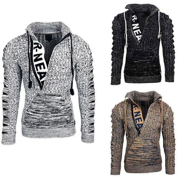 

men's sweaters autumn men's sweater hoodies casual long sleeves thickening warm cardigan shirt jackets coat men classic t l6e41, White;black